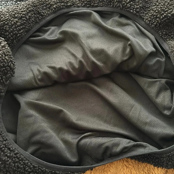 REEBOK Sherpa Fleece Oversized Sweatshirt Quarter Zip Outdoor Wear Size 2X - Picture 10 of 16